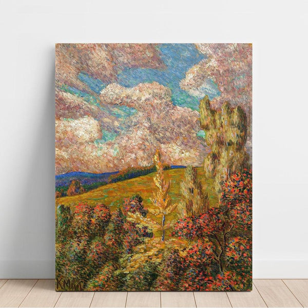 Reproductie van het schilderij Landschap - Konrad Mägi