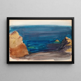 Magnus Enckell - Rantamaisema luonnos.webp