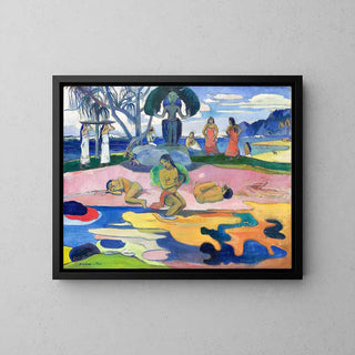 Mahana no atua jour de dieu de Paul Gauguin | Reproduction Tableau Décoration murale affiche copie