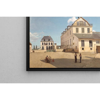 Maison et usine de Monsieur Henry - Jean-Baptiste-Camille Corot | Reproduction Tableau Décoration murale affiche copie