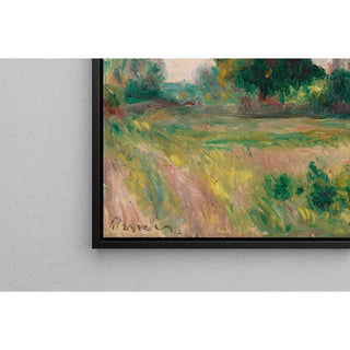 Maisons à Essoyes - Pierre-Auguste Renoir | Reproduction Tableau Décoration murale affiche copie