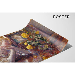 Maréchal Niel Roses - Childe Hassam | Reproduction Tableau Décoration murale affiche copie