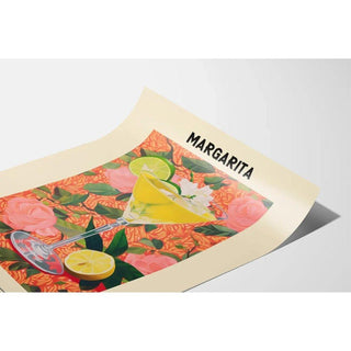 Margarita - Affiche de cocktail