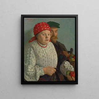 Mark Gertler - The apple woman and her husband.webp