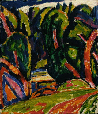 Marsden Hartley - Red Tree.webp