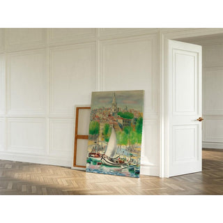 Marseille - Moïse Kisling | Reproduction Tableau Décoration murale affiche copie