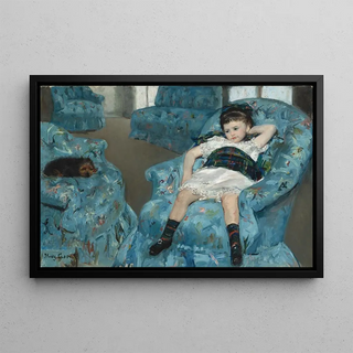 Mary Cassatt - Little Girl in a Blue Armchair.webp