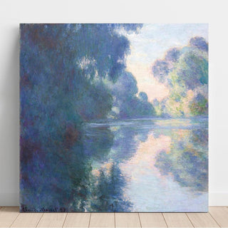 Matinée sur la Seine - Claude Monet | Reproduction Tableau Décoration murale affiche copie