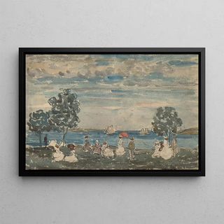 Maurice Prendergast - Figures on a Beach.webp
