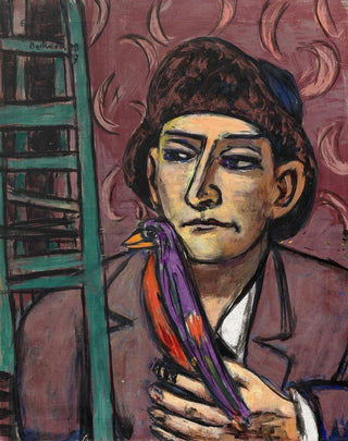 Max Beckmann - Mann mit Vogel.webp