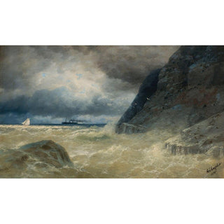 Mer - Ivan Konstantinovich Aivazovsky | Reproduction Tableau Décoration murale affiche copie