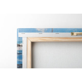 Mers agitées sur une côte rocheuse - Alfred Zoff | Reproduction Tableau Décoration murale affiche copie