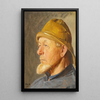 Michael Ancher - Skagensfisker med sydvest.webp