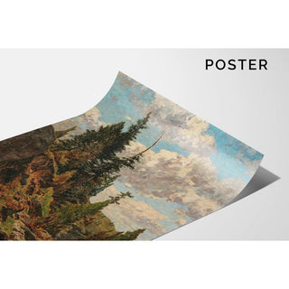 Motif de l'Alpe de Turrach - Alfred Zoff | Reproduction Tableau Décoration murale affiche copie