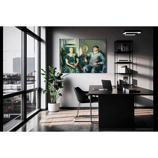 Mr. and Mrs. Phillip Wase - George Wesley Bellows | Reproduction Tableau Décoration murale affiche copie