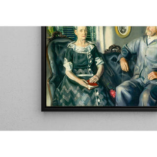 Mr. and Mrs. Phillip Wase - George Wesley Bellows | Reproduction Tableau Décoration murale affiche copie