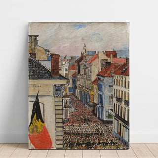 Musique à Vlaanderenstraat - James Ensor | Reproduction Tableau Décoration murale affiche copie