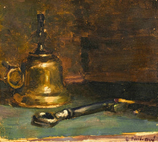 Nature morte à la lampe - Édouard Vuillard