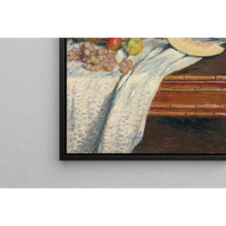 Nature morte au melon d'Espagne - Claude Monet | Reproduction Tableau Décoration murale affiche copie