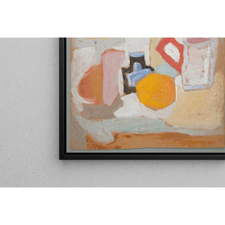 Nature morte avec orange, bouteille et encrier - Sasza Blonder | Reproduction Tableau Décoration murale affiche copie