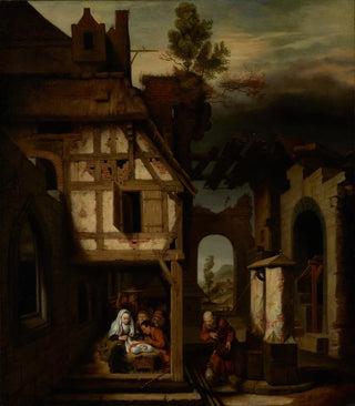 Nicolaes Maes - Adoration of the Shepherds.webp
