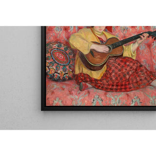 Nono à la Guitare - Henri Lebasque | Reproduction Tableau Décoration murale affiche copie