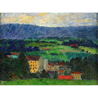 Norra Maastik between 1908 and 1910 - Konrad Mägi | Reproduction Tableau Décoration murale affiche copie