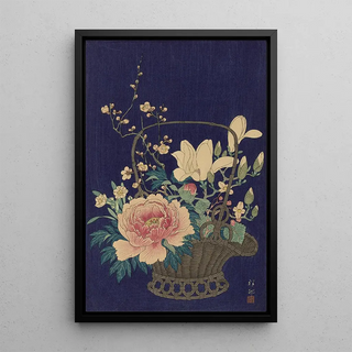 Ohara Koson - Bamboo Flowerbasket.webp