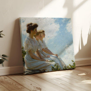 On the Heights - Charles Courtney Curran | Reproduction Tableau Décoration murale affiche copie