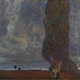 Orage approchant Le Grand Peuplier II - Gustav Klimt