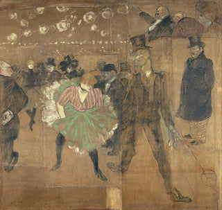 Panneaux pour la baraque de la Goulue à la Foire du Trône à Paris - Henri de Toulouse-Lautrec