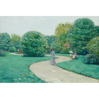 Parc Monceaux, Paris - Childe Hassam | Reproduction Tableau Décoration murale affiche copie