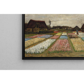 Parterres de fleurs en Hollande - Vincent van Gogh | Reproduction Tableau Décoration murale affiche copie