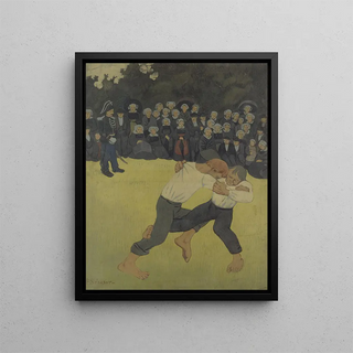 Paul Srusier - Breton Wrestling.webp