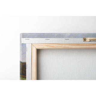 Paysage à Louveciennes - Alfred Sisley | Reproduction Tableau Décoration murale affiche copie