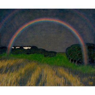 Paysage arc-en-ciel - Franz von Stuck | Reproduction Tableau Décoration murale affiche copie