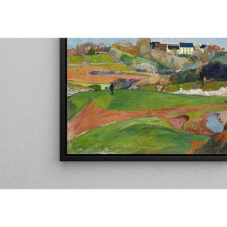 Paysage au Pouldu de Paul Gauguin | Reproduction Tableau Décoration murale affiche copie