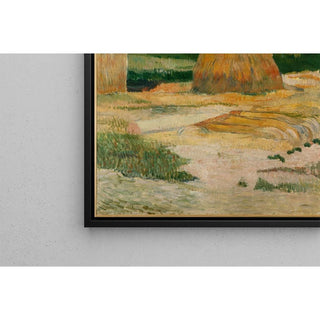 Paysages près d'Arles de Paul Gauguin | Reproduction Tableau Décoration murale affiche copie