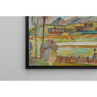 Paysanne avec un râteau - Sasza Blonder | Reproduction Tableau Décoration murale affiche copie