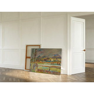 Paysanne avec un râteau - Sasza Blonder | Reproduction Tableau Décoration murale affiche copie