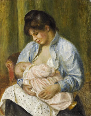 PierreAuguste Renoir - A Woman Nursing a Child.webp