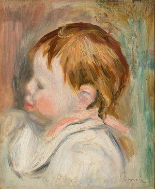 PierreAuguste Renoir - Babys Head Tte denfant profil gauche.webp