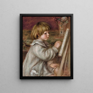 PierreAuguste Renoir - Le petit peintre Claude Renoir.webp