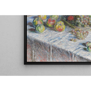 Pommes et raisins - Claude Monet | Reproduction Tableau Décoration murale affiche copie