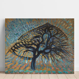 Pommier, version pointilliste - Piet Mondrian | Reproduction Tableau Décoration murale affiche copie