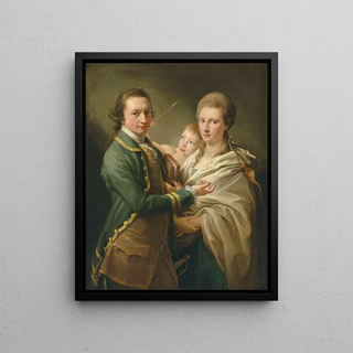 Pompeo Batoni - Arthur Saunders Gore Viscount Sudley later 2nd Earl of Arran 17341809 and his wife.webp
