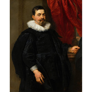 Portrait d'un homme, probablement Peter van Hecke - Peter Paul Rubens | Reproduction Tableau Décoration murale affiche copie