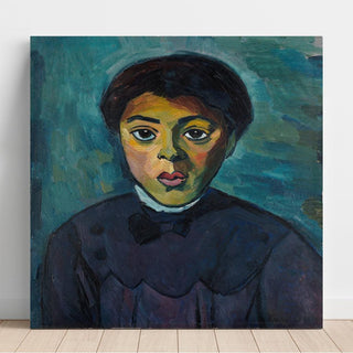 Portrait d'une fille - Alexander Kanoldt | Reproduction Tableau Décoration murale affiche copie