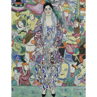 Portrait de Friederike Maria Beer - Gustav Klimt | Reproduction Tableau Décoration murale affiche copie