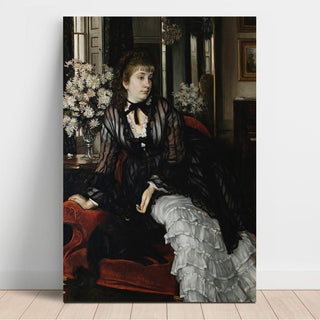Portrait de Sydney Isabella Milner-Gibson - James Tissot | Reproduction Tableau Décoration murale affiche copie